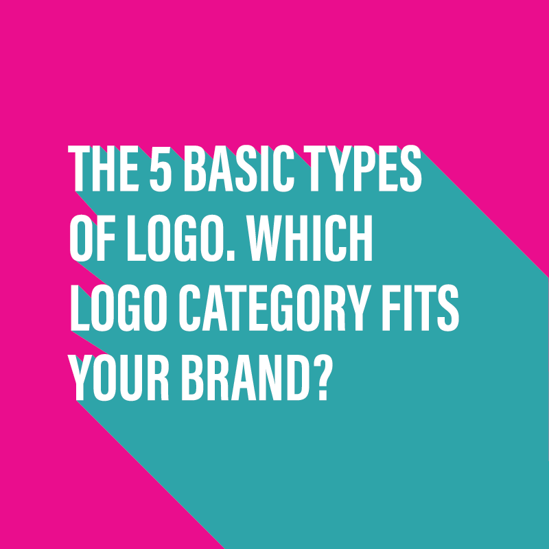 The 5 basic types of logo