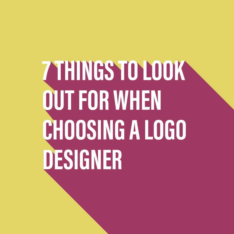 7 things to look out for when choosing a logo designer