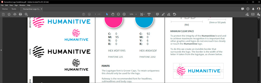 Humanitive logo guidelines