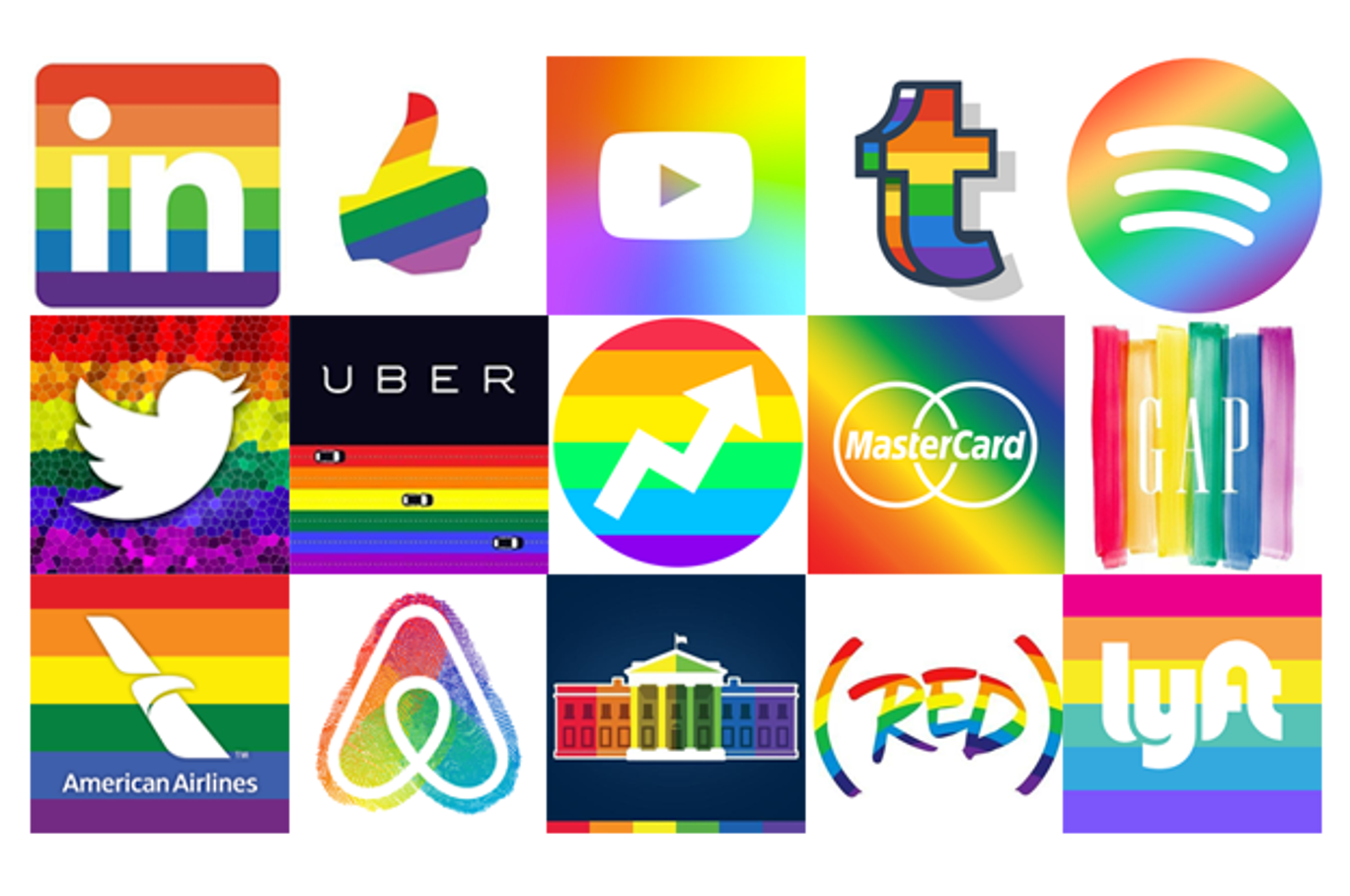 Big Brand Pride Logos
