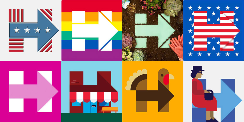 Hilary Clinton Campaign Logo Variations