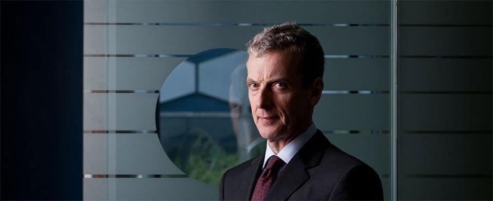 Peter Capaldi as the very sweary Malcolm Tucker in the BBC series The Thick of It